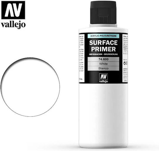 Grundierung Acryl-Polyurethan Vallejo 200ml Weiß 74600