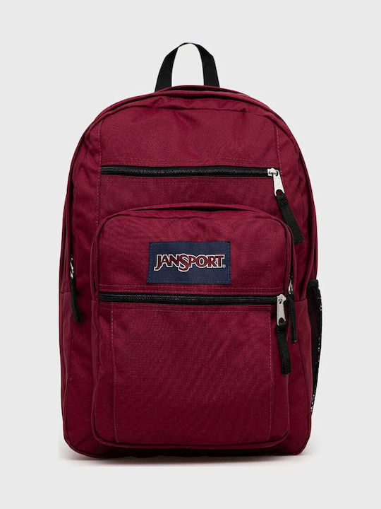 Jansport Backpack Color Maroon Large Plain Ek0a...