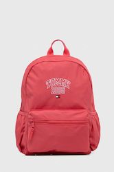 Tommy Hilfiger Children's Backpack Color Orange Small Plain Au0au01619.ppyx