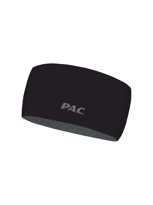 P.A.C. Recycled Bandă de cap sport Negru