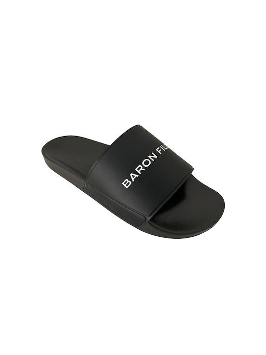 Baron Filou Men's Slides Black