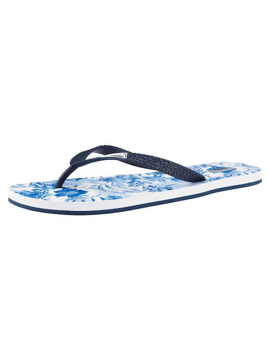 Vilebrequin Flip Flops bărbați Albi