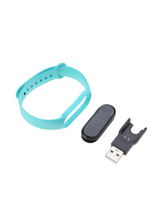 M8 Activity Tracker with Heart Rate Monitor Blue