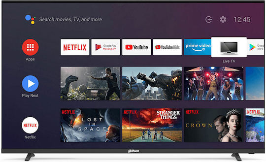 Dahua Смарт Телевизор 43" 4K UHD Direct LED LTV43-SD400 (2023)