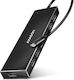 Axagon Hub 12 Θυρών USB 3.2 με σύνδεση USB-C / USB-A Μπλε