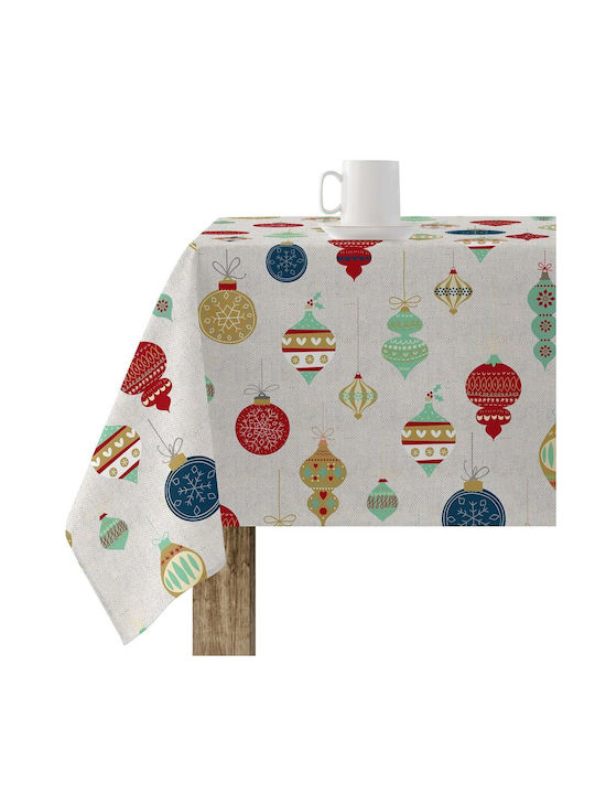 Mauré Christmas Tablecloth Fabric L140xW140cm 1pcs