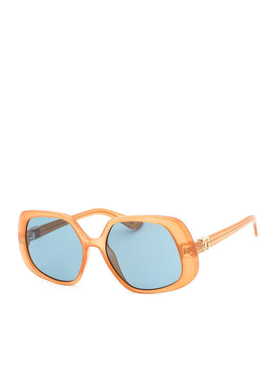 Guess Damen Sonnenbrille mit Orange Kunststoff ...