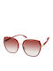 Guess Feminini Ochelari de soare cu Burgundy Cadru și Burgundy Degrade Lentilă GF0407/66F