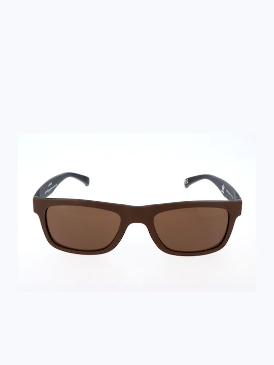 Adidas Sunglasses with Brown Plastic Frame and Brown Lens AOR005-044009