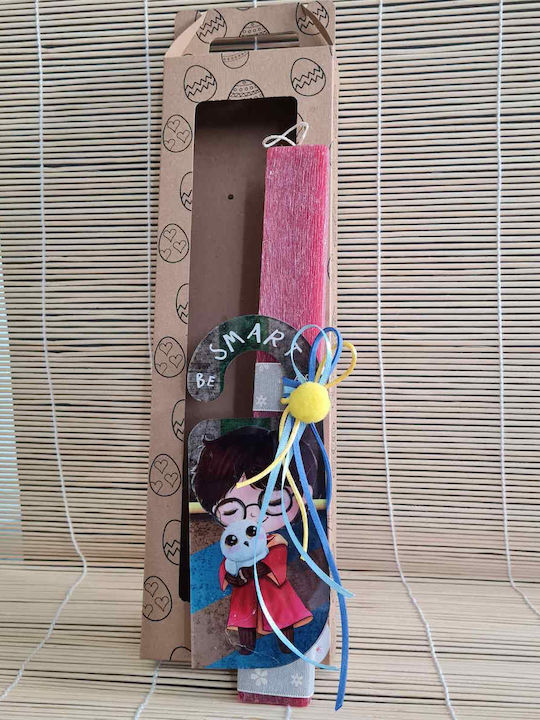 Easter Candle Round with Box