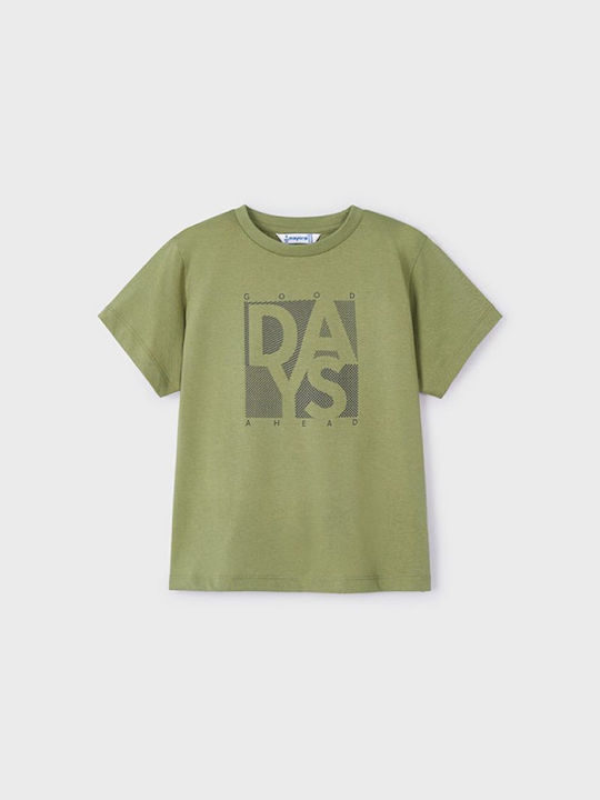 Mayoral Kids Blouse Short Sleeve Green