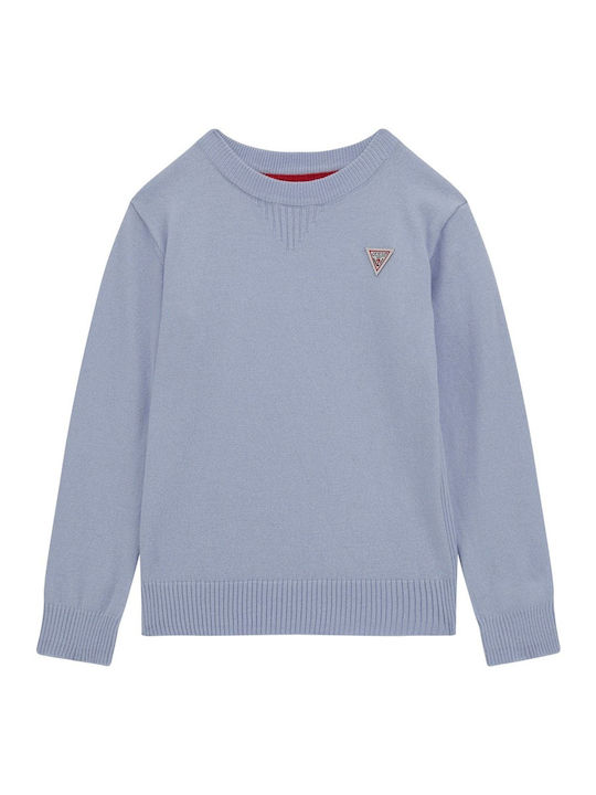 Guess Kids' Sweater Long Sleeve Blue