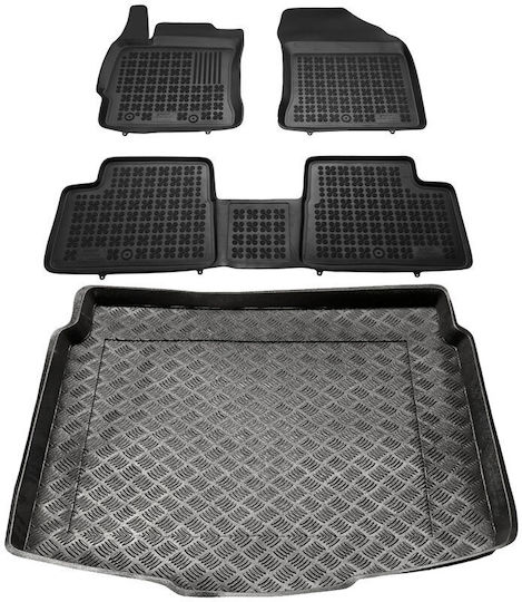 Rezaw Plast Trunk Mat Tray Type for Toyota Auris Black