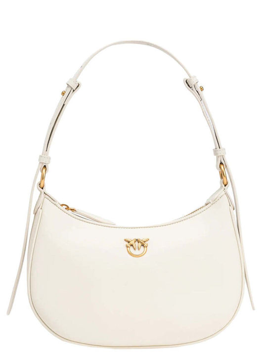 Leather Women's Bag Shoulder White