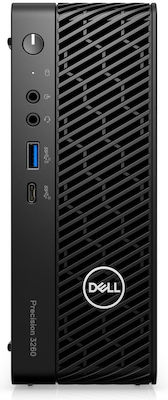 Dell Precision 3260 CFF Desktop PC (Kern i7-13700/16GB DDR5/512GB SSD/Quadro T1000/W11 Pro)