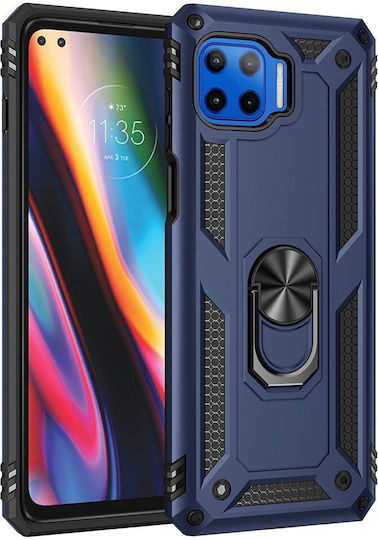 Erbord Back Cover Μεταλλικό Μπλε (Moto G 5G Plus)