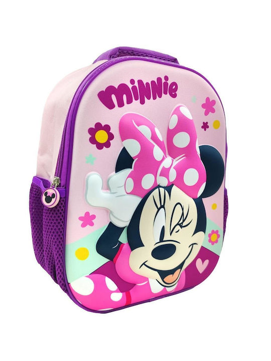 Minnie Mouse School Bag Backpack Kindergarten in Pink color 8lt