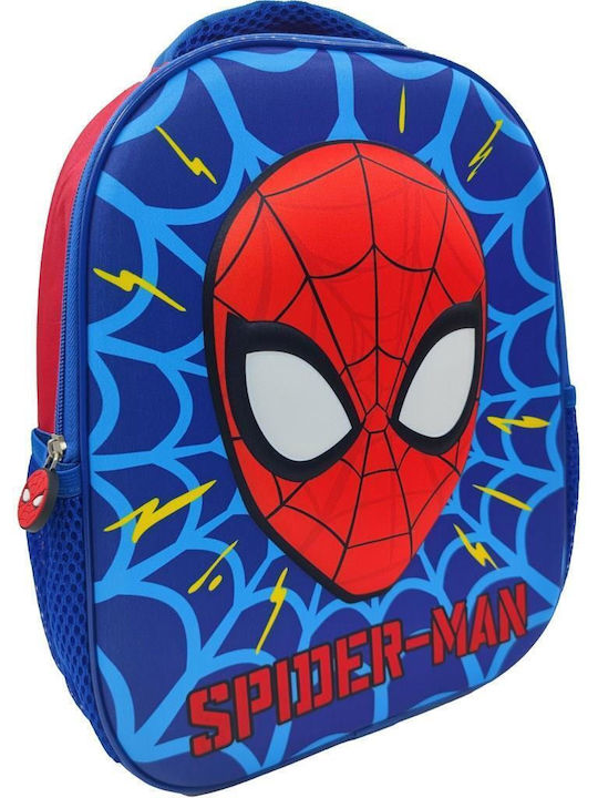 Spiderman School Bag Backpack Kindergarten in Blue color 8lt