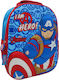 Avengers Ghiozdan Scoala de Spate Grădinița Multicolor cu Husă pentru Sticlă de Apă 8 Litri
