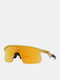 Oakley Youth Men's Sunglasses with Yellow Plastic Frame and Yellow Mirror Lens OJ9010-08
