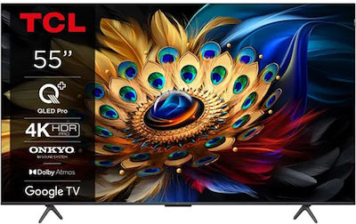 TCL Smart Τηλεόραση 55" 4K UHD QLED 55C61B HDR (2024)