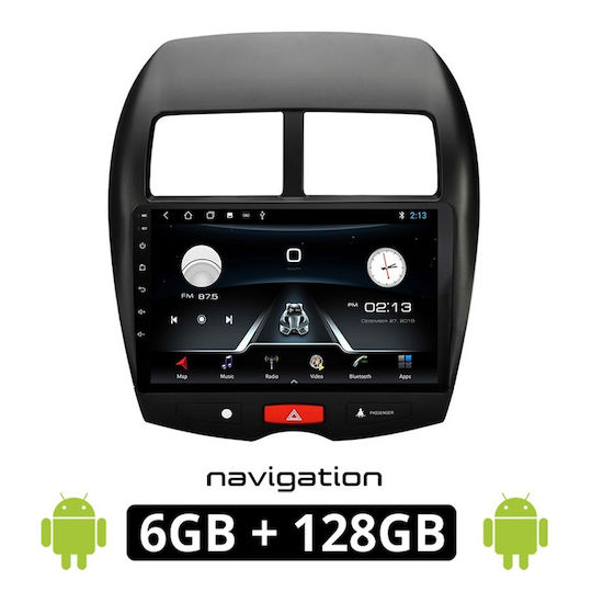 Ηχοσύστημα Αυτοκινήτου για Peugeot 4008 2012-2018 (Bluetooth/USB/AUX/WiFi/GPS/Apple-Carplay/Android-Auto) με Οθόνη Αφής 10"