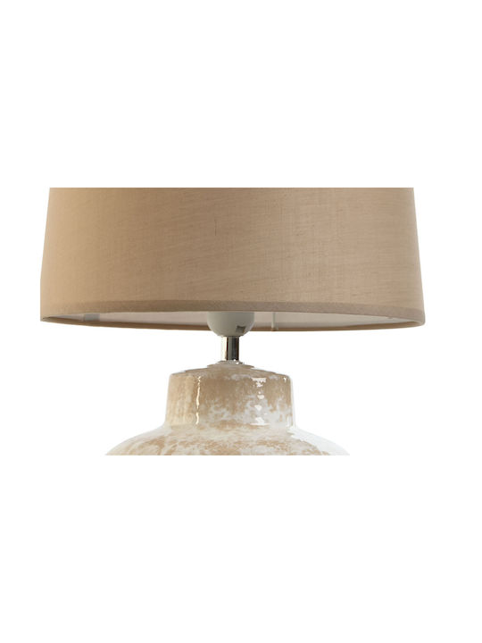 Home Esprit Table Lamp for Socket E27 with Brown Shade and Base