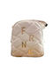 FRNC Damen Tasche Rucksack Beige