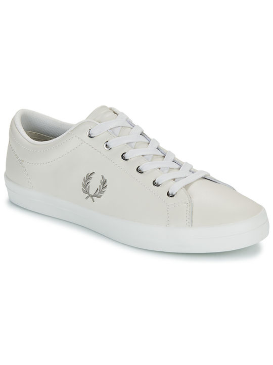 Fred Perry Baseline Ανδρικά Sneakers Λευκά