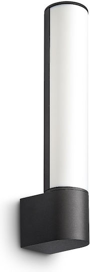 Avide Wall-Mounted Outdoor Light LED IP54 8W with Natural White Light 32.5x21.5x40.5εκ.