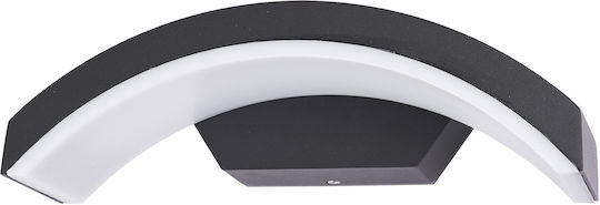 Avide Επιτοίχια Εξωτερική Πλαφονιέρα LED IP54 9W με Φυσικό Λευκό Φως 38x38x29.5εκ.