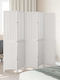 vidaXL Decorativ Paravan Lemn cu 5 Panouri 175x180cm