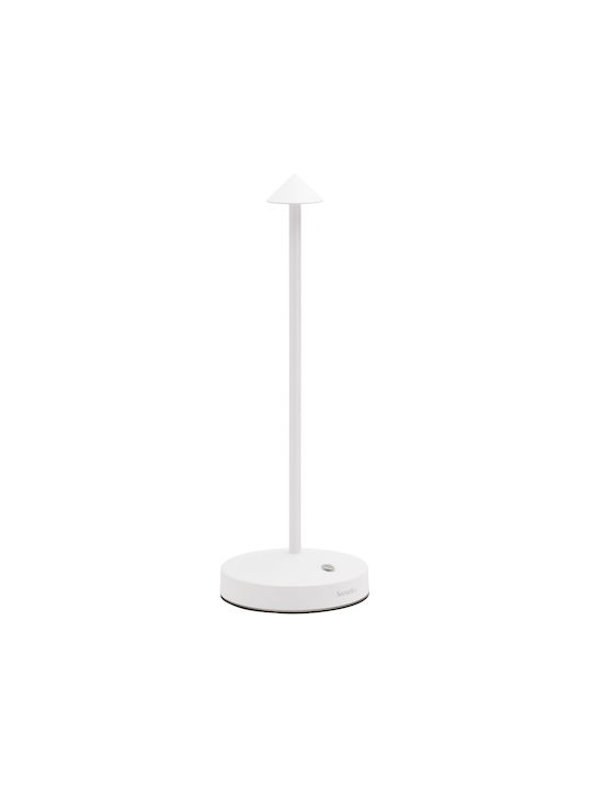 ArteLibre Angelina Table Decorative Lamp LED Battery White