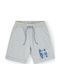 Kinder-Shorts/Bermudas Stoff Grau