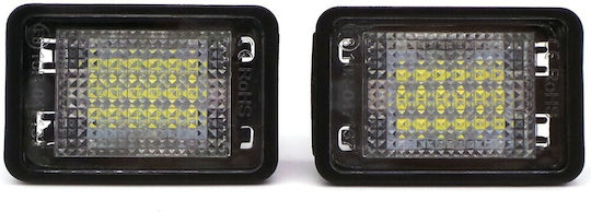 License Plate Lights Led 12V for Mercedes-Benz GLK 2pcs