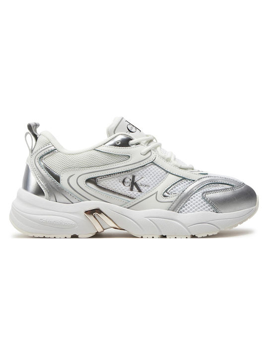 Calvin Klein Retro Tennis Sneakers White