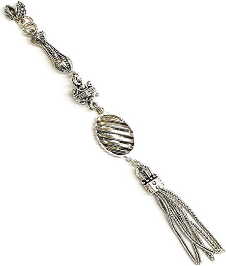 Roloi Komboloi Ciucure decorativ pentru proiecte DIY Silver