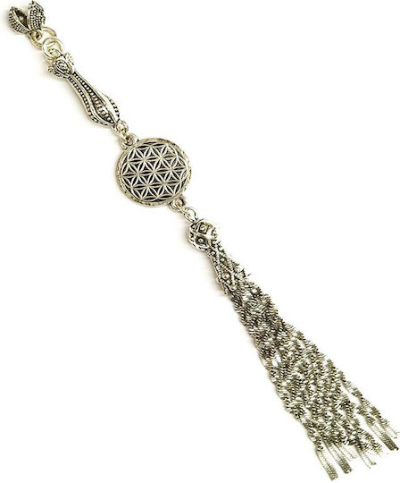 Roloi Komboloi Ciucure decorativ pentru proiecte DIY Silver