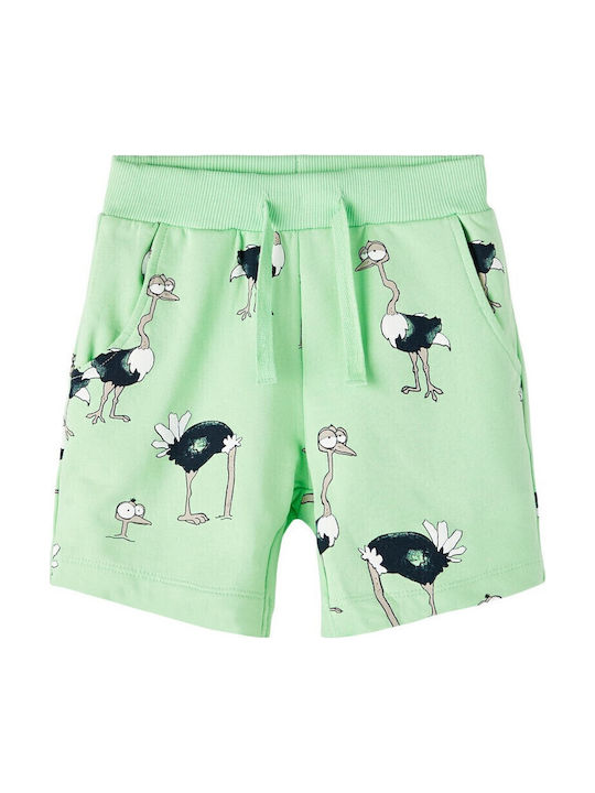 Name It Kids' Shorts/Bermudas Fabric Light Green