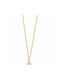 Radiant Necklace from Gold Plated Steel