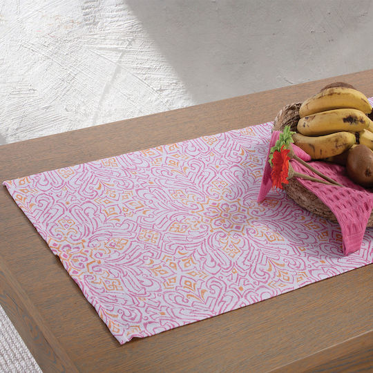 Nef-Nef Homeware Подредба Рънър Роман Фуксия 45x140см