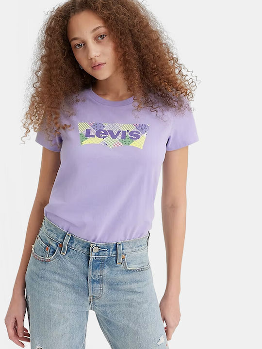 Levi's Feminin Sport Tricou Violet