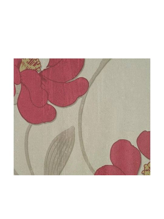 Wall Wallpaper Vinyl Beige 1050x53cm