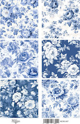 Maja's Memories Tissue paper Decoupage Blue