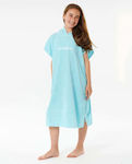 Rip Curl Kinder Strandponcho Hellblau 90 x 90cm.