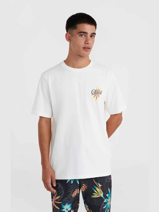 O'neill Ανδρικό T-shirt Κοντομάνικο Λευκό
