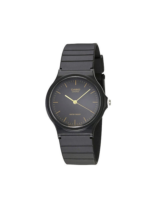 Casio Collection Uhr Batterie in Schwarz Farbe
