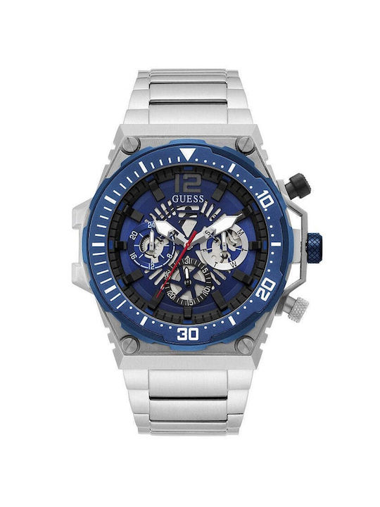 Guess Exposure Watch Battery in Blue / Blue Color