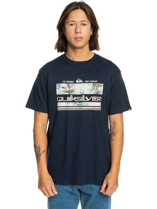 Quiksilver Tropical Herren T-Shirt Kurzarm Navy