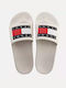 Tommy Hilfiger Men's Slides White